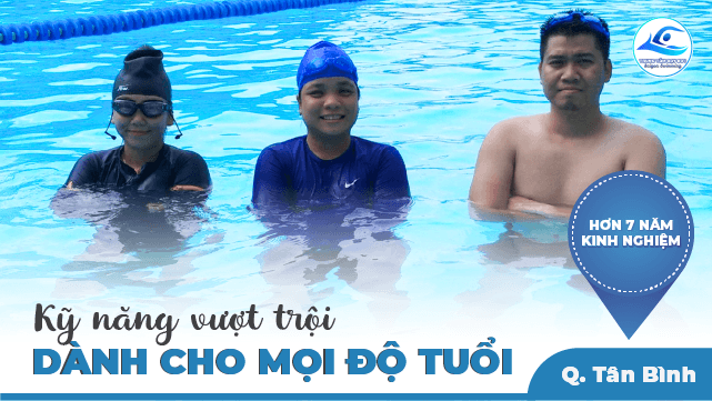 Bật mí địa chỉ học bơi uy tín ở Tân Bình